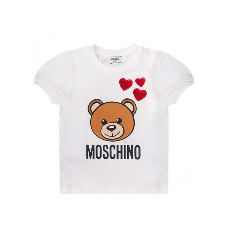 moschino maglia con orso