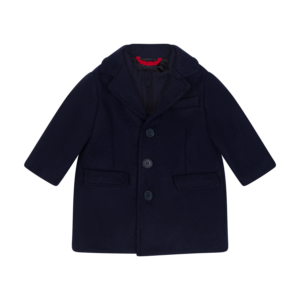 Cappotto bambino blu