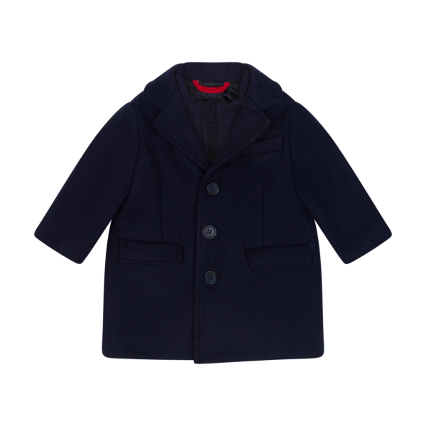 Cappotto bambino blu