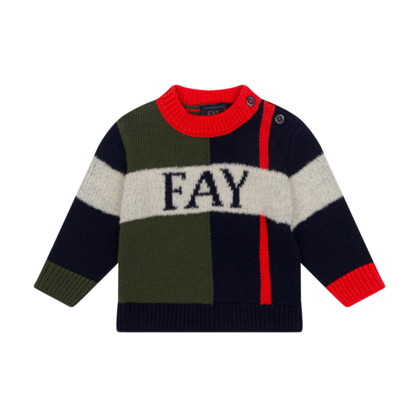 Maglia bambino multicolore