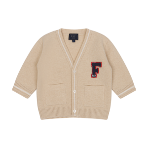 Cardigan bambino beige