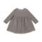 Abito bambina grigio