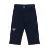 Jeans bambina blu scuro
