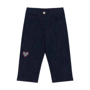 Jeans bambina blu scuro