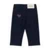 Jeans bambina blu scuro
