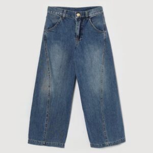 Jeans bambina blu scuro