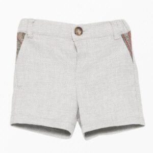 Bermuda neonato grigio chiaro