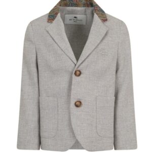 Giacca bambino grigio chiaro