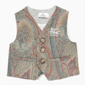 Gilet neonato grigio chiaro