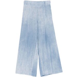 Pantaloni bambina azzurro