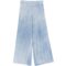 Pantaloni bambina azzurro