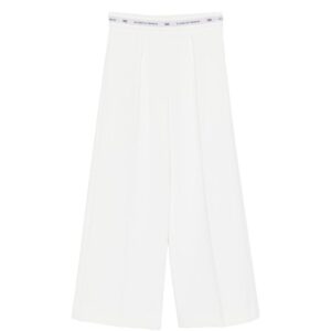Pantaloni bambina bianchi