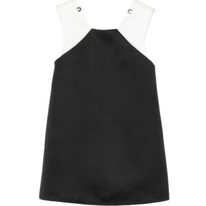Abito bambina nero e bianco