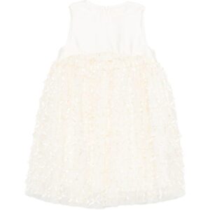 Abito bambina crema