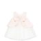 Abito bambina bianco e rosa