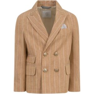 Giacca bambino beige