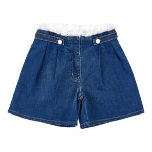 Short bambina denim