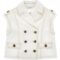 Gilet bambina bianco