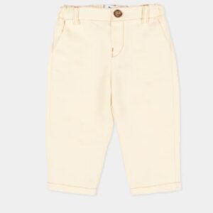 Pantalone neonato panna