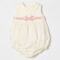 Pagliaccetto neonata bianco