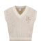 Gilet bambino beige