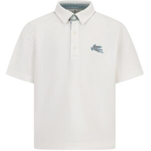 Polo bambino bianca