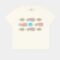 T-shirt neonato panna