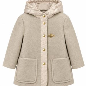 Cappotto Bambina Beige