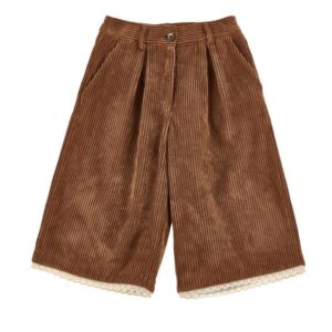 Pantalone Bambina Marrone