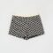 Shorts Baby Nero ed Avorio