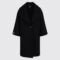 Cappotto Girl Nero